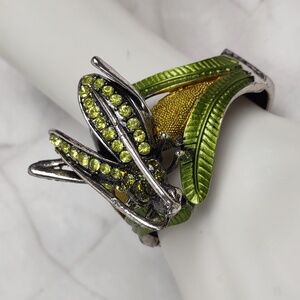 Crystal Studded Bug Bracelet